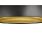 1008540 SLV FORCHINI M 40 TRACK 1Ph. E27 black/gold трековый подвесной купольный светильник — фото 2
