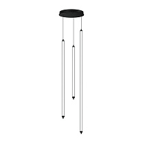 FLYRA vertical 3.3, Черный матовый, 3000 K, 18 Вт