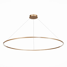 ST605.243.72 ST-Luce подвесная люстра с LED кольцами в золотистом цвете