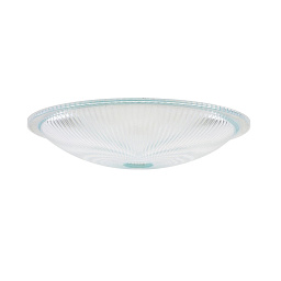 GL133 Mullan Lighting стеклянный призматыческий плафон блюдцеобразной формы