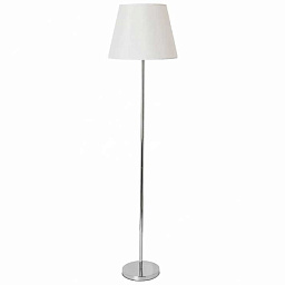 A2581PN-1CC Arte Lamp Elba торшер с белым абажуром и металлической стойкой