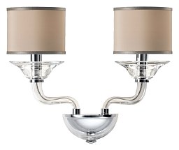 434/AP2 Italamp 434 настенный светильник из хрусталя с абажурами