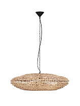 Dried Water Hyacinth Black Fabric Wire & Base LED E27 1x12 Watt 100-240 Volt Bulb Excluded IP20 D:85 H:200cm