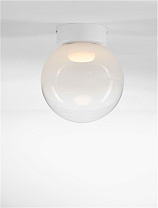 Triac Dimmable Gradient White Glass Sandy White Metal LED 7 Watt 220-240Volt 420Lm 3000K IP20 D: 20 H: 23 cm
