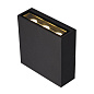1005126 SLV BIG QUAD UP/DOWN WL anthracite настенный светильник — фото 1