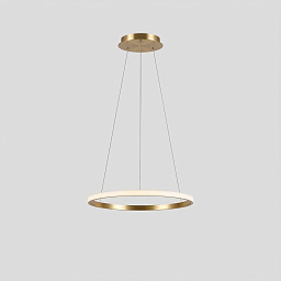 CF4A-00X9AZDUEF Leds C4 Circular встраиваемый потолочный светильник кольцевой формы золотого цвета