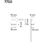 775025/12 Vibia Set 18 1X - 7750 настенный светильник — фото 1