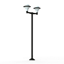 Dallas N° 11; Opal polycarbonate E27 75W; Dark grey