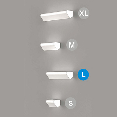 GIL105L2 Lumen Center Gilles AP L бра современное белый