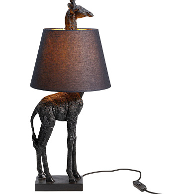 52703 Настольная лампа Animal Giraffe Matt Black 71см Kare Design