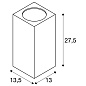 229575 SLV BIG THEO UP/DOWN QPAR111 WL anthr. IP44 настенный светильник — фото 4