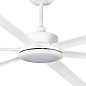 34210-130 Faro ROTTERDAM XXL люстра-вентилятор Ø3000 6 лопастей белый LED 32W 3000K — фото 1