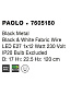 7605180 PAOLO Novaluce светильник LED E27 1x12W IP20