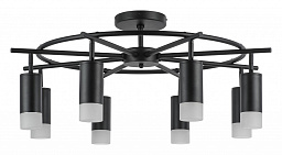 встраиваемый потолочный светильник с металлическим ободком