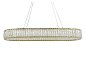 Подвесной светильник Newport Crystal 8240/90 oval gold — фото 1