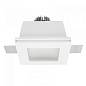 8865M Linea Light Gypsum QC2 FA LED гипсовый квадратный спот белый — фото 1