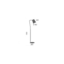 Торшер DODO Bright White