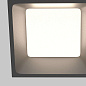 Okno Maytoni встраиваемый светильник DL056-12W3-4-6K-B черный
