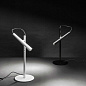 FN202001R3_20 Foscarini Magneto TL LED настольный светильник с шарниром чёрный — фото 5