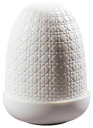 1023889 Lladro Wicker Dome настольная лампа с абажуром в виде вязаного купола