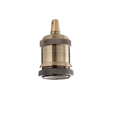 249216 Ideal Lux PORTALAMPADA E27 GHIERA OTTONE lampholder