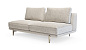 Milton Угловой секционный диван со съемным чехлом Sicis