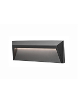 Dark Gray ABS LED 2 Watt 212Lm 3000K IP65 100-220 Volt 50Hz RC Driver Included L: 23 W: 3.3 H: 8 cm