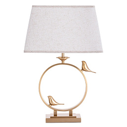 A2230LT-1PB Arte Lamp RIZZI настольная лампа с тканевым абажуром на металлическом основании