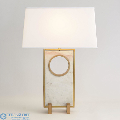 Passageway Table Lamp-Satin Brass-Wide Global Views настольная лампа