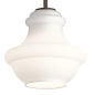 Everly 9.25" 1 Light Mini Schoolhouse Pendant Satin Etched Cased Opal Glass Olde Bronze подвесной светильник 42167OZWH Kichler — фото 1