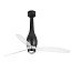 32003-10 ETERFAN LED Matt black/transparent ceiling fan with DC motor люстра с вентилятором Faro barcelona