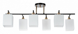 A4071PL-6BK Arte Lamp Merope потолочная люстра с шестью плафонами белого цвета