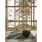 2500-6000 Basket Design House Stockholm Тёмно-зелёный ковёр квадратной формы с фактурным рисунком — фото 1