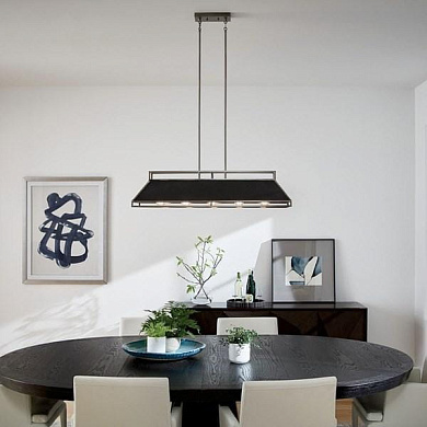 Grendel 5 Light Linear Chandelier Classic Pewter люстра 52037CLP Kichler