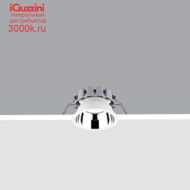QF51 Easy iGuzzini Ø 96 mm - neutral white - DALI - White/Aluminium