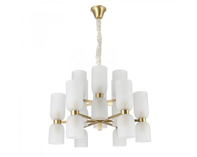 Люстра Newport Nicole 3646+6/C brass