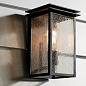 Arkville 10" 1 Light Outdoor Wall Light Textured Black уличный настенный светильник 39540 Kichler — фото 2