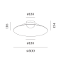 CLEA 2.0 Wever Ducre накладной светильник белый