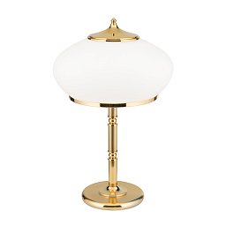 LA 4-802/3 gold/387 opal-gold Orion Empire Настольная лампа