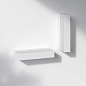 Rotaliana InOut W1 indoor AP LED настенный светильник с направлением вверх или вниз матовый белый 1IOW100063ZL0 — фото 2