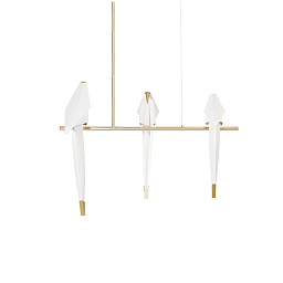 8718282330242 Moooi Perch Light подвесной светильник с декоративными элементами в виде птиц