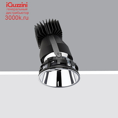 QN42 Reflex iGuzzini Minimal adjustable recessed luminaire Ø 153 mm - Spot beam - DALI