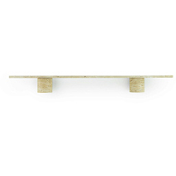 608364 Normann Copenhagen Sten настенная полка 120 см из травертина