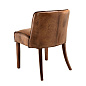 107009 Dining Chair Barnes tobacco leather стул Eichholtz