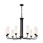 Truby 9 Light Chandelier Black люстра 52481BK Kichler — фото 8