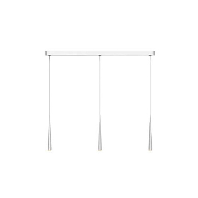 CNO13-0 Grau Niceone TRACE 3/110 ALU POL/GREY Трёхрожковый подвес