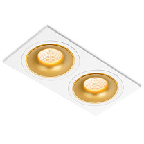 Потолочные светодиодные светильники Led technology SFERA R 22.30 W 2FW NO DIM белый + золото
