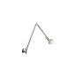Artemide Tolomeo AP Braccio Led настенный светильник — фото 1