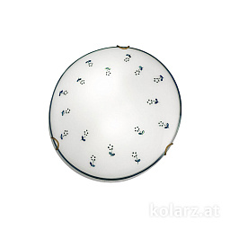731.12LED.4.17 Kolarz Moon потолочный светильник круглый с орнаментом