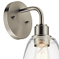 Meller 11" 1 Light Wall Sconce Brushed Nickel настенный светильник 55100NI Kichler — фото 11